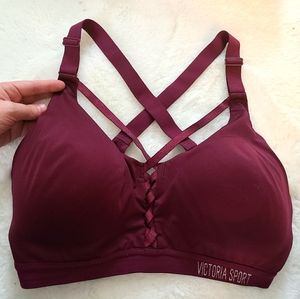 Victoria Secret Burgundy Sports Bra